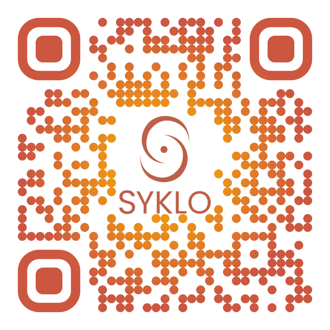 QR con enlace de recomendación de syklo.io